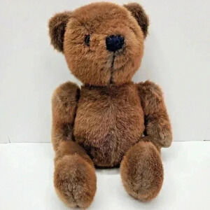 Vintage Mary Meyer 15" Brown Teddy Bear Jointed  Arms and Legs